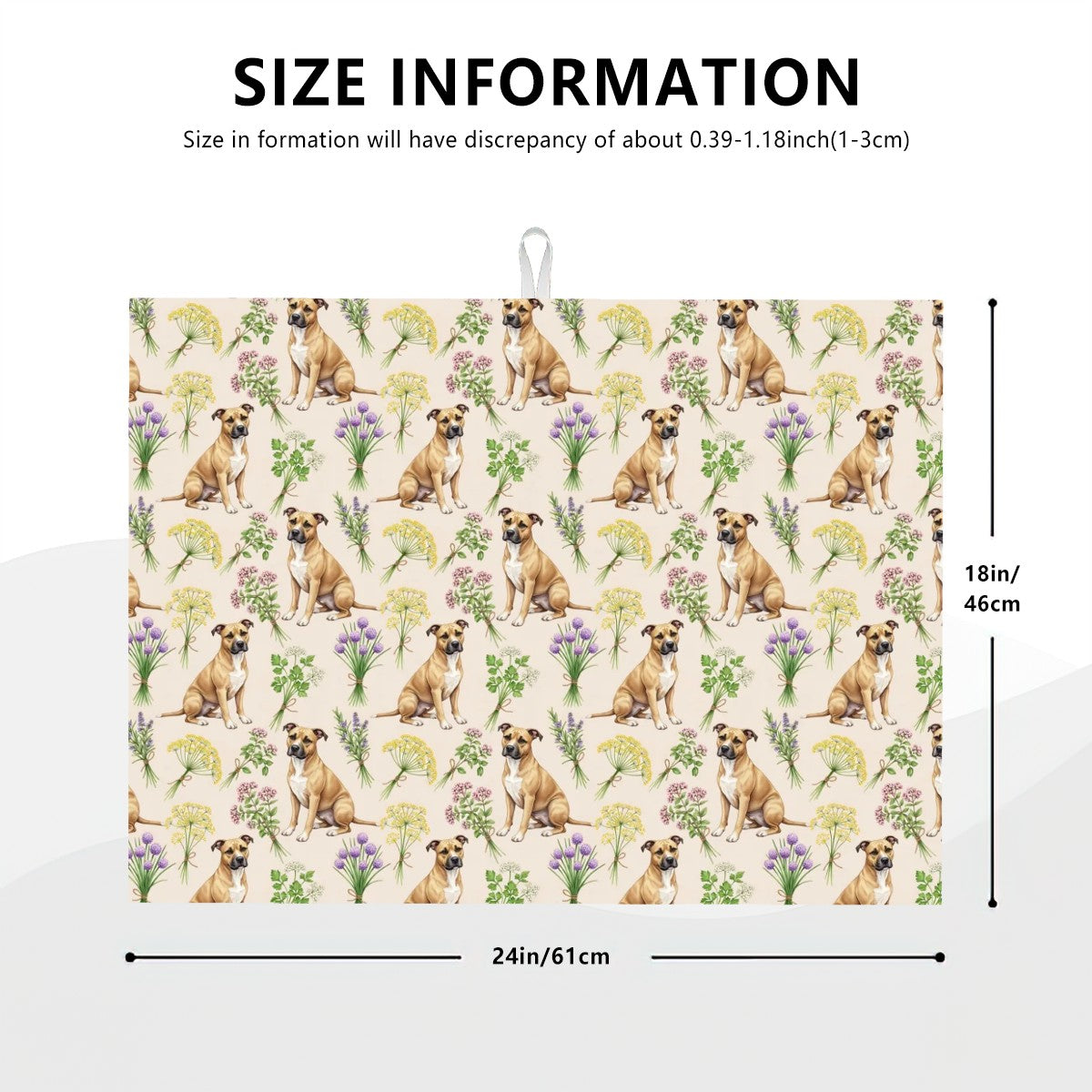 Pitbull Large Dish Drying Mat