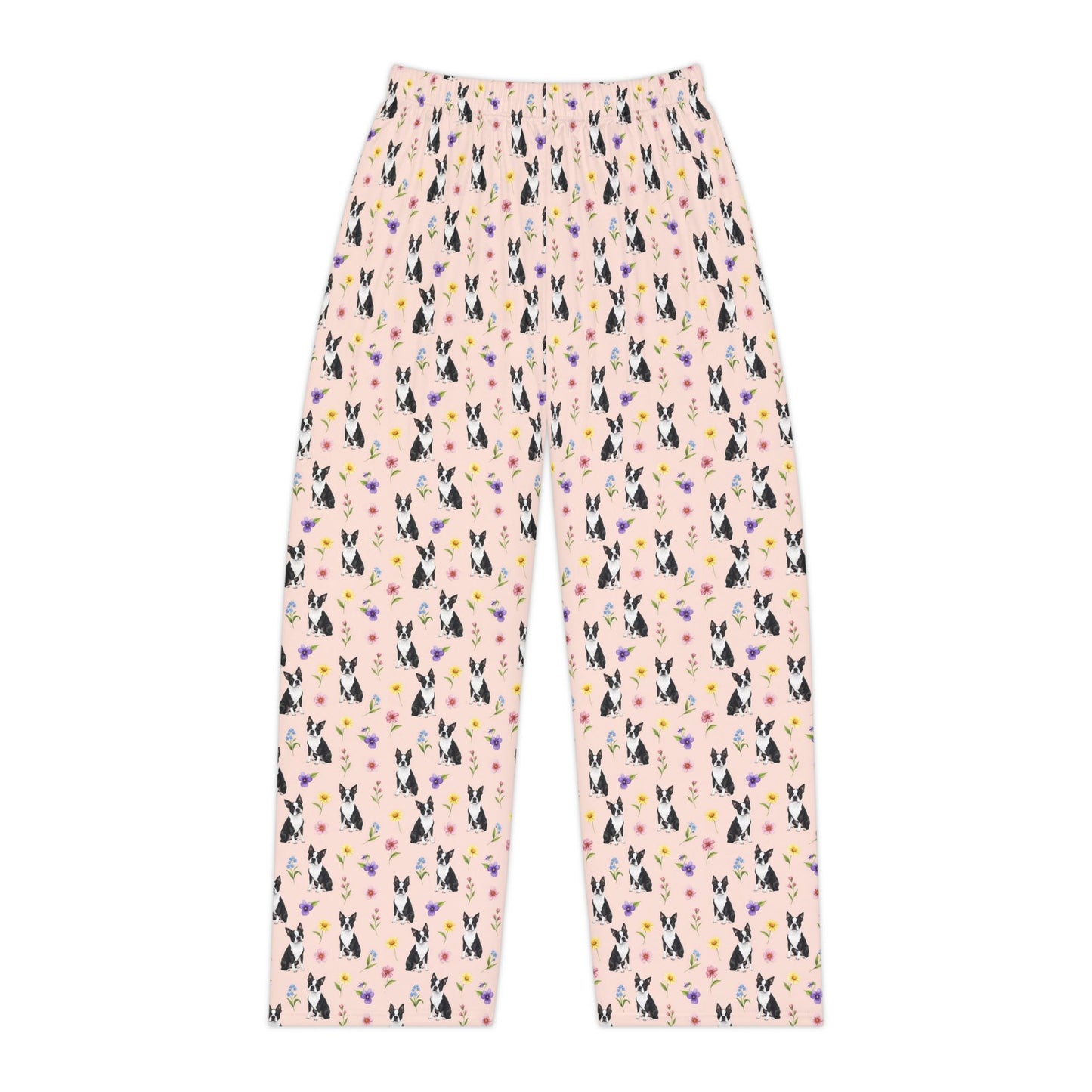 Boston Terrier Dog Women's Pajama Pants