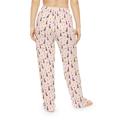 Weimaraner Dog Women's Pajama Pants