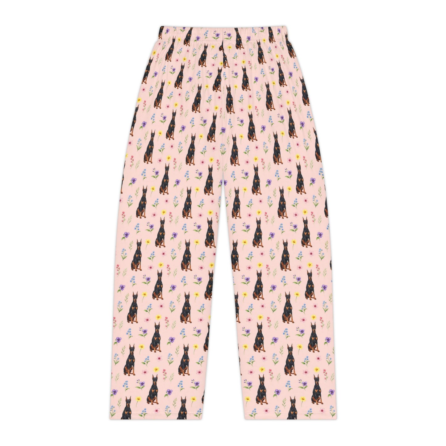 Doberman Pinscher Dog Women's Pajama Pants
