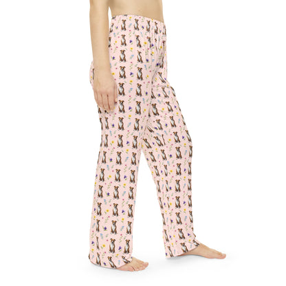Pitbull Dog Women's Pajama Pants