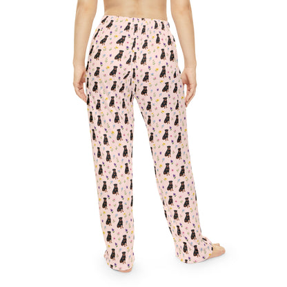Rottweiler Dog Women's Pajama Pants