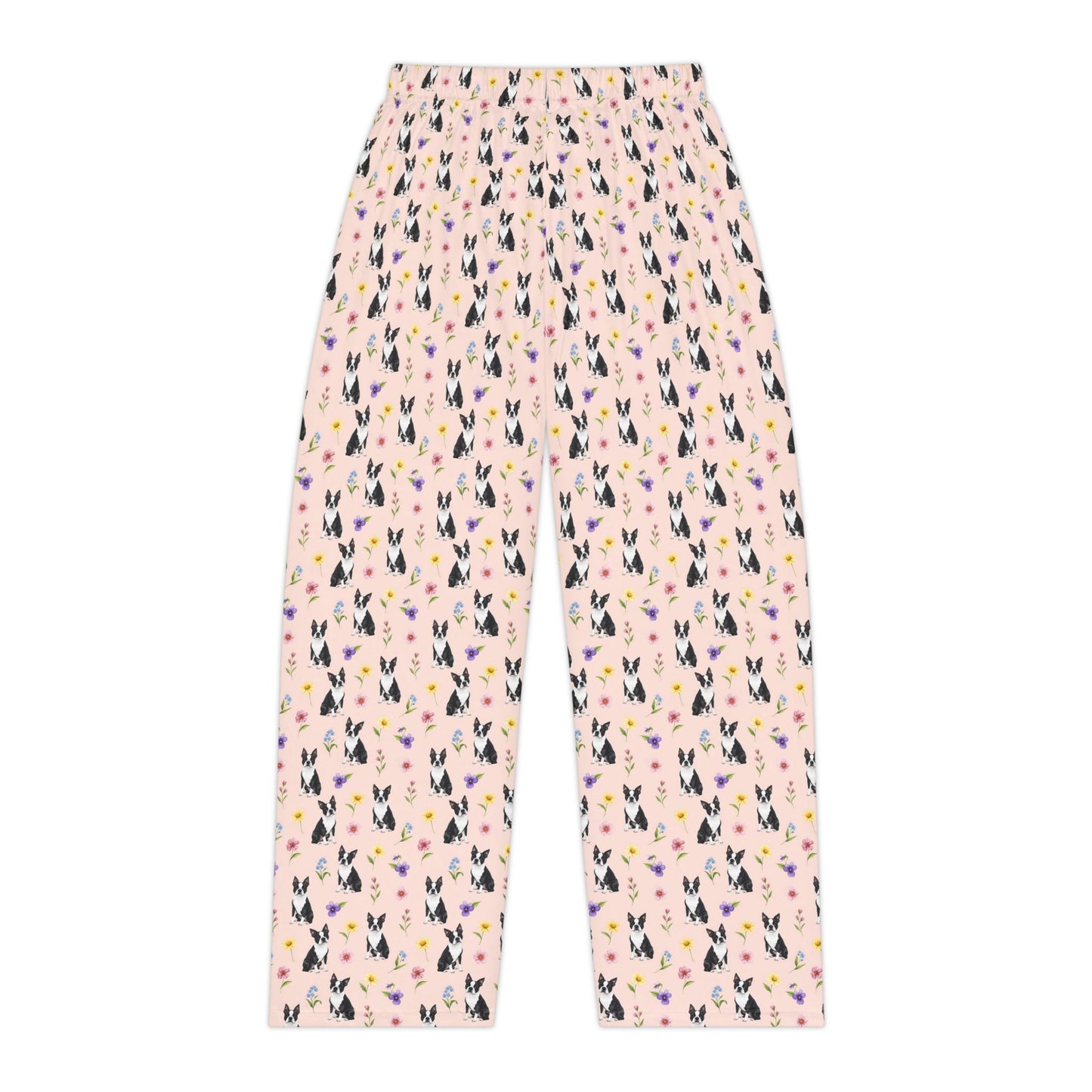 Boston Terrier Dog Women's Pajama Pants