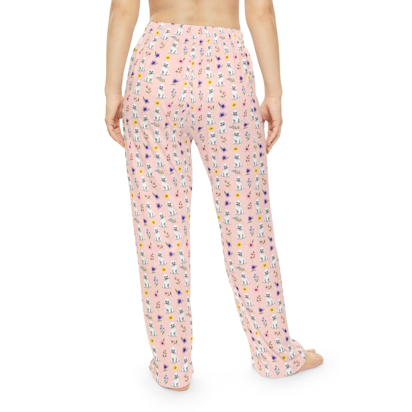 Poodle Dog Women's Pajama Pants