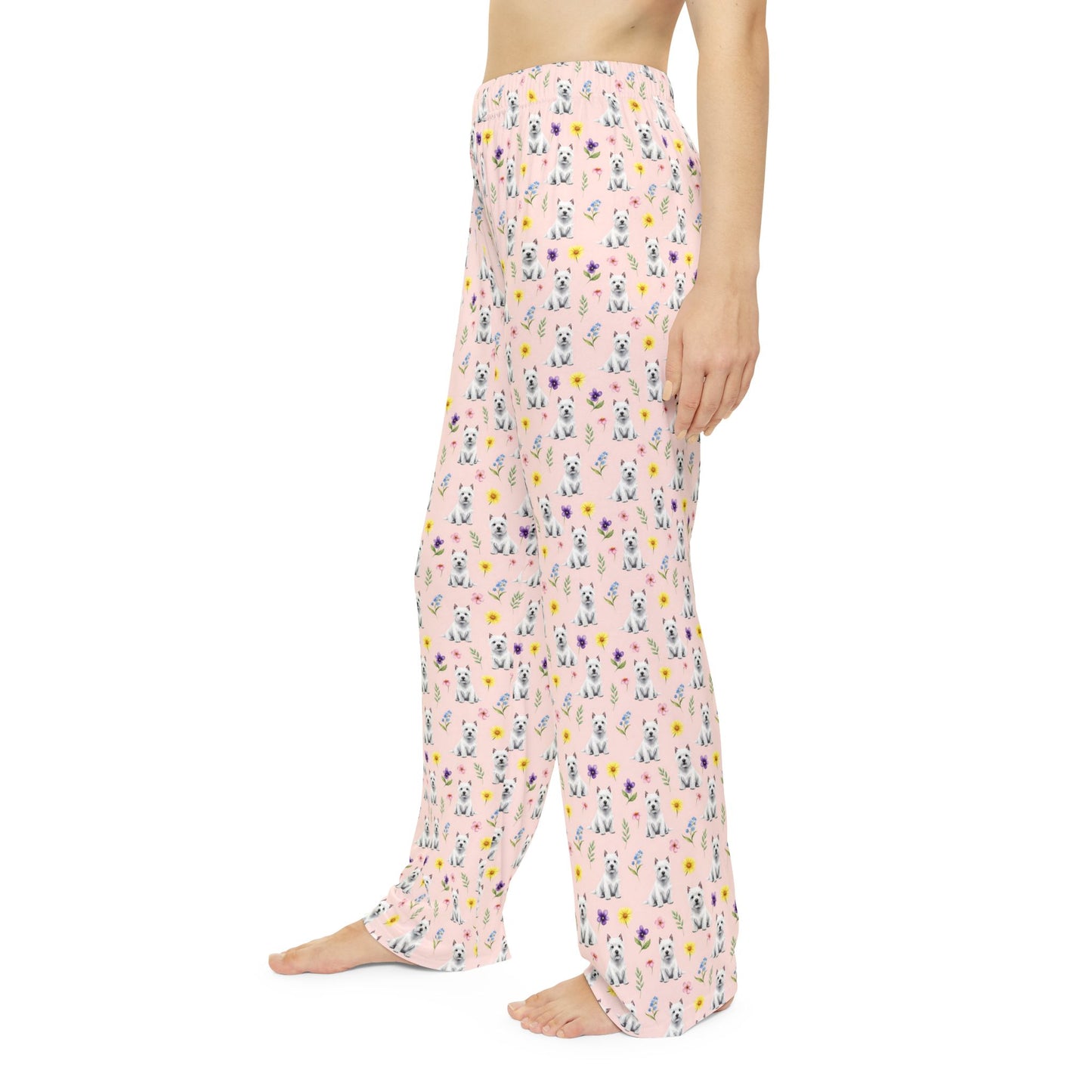 West Highland White Terrier Dog Women's Pajama Pants