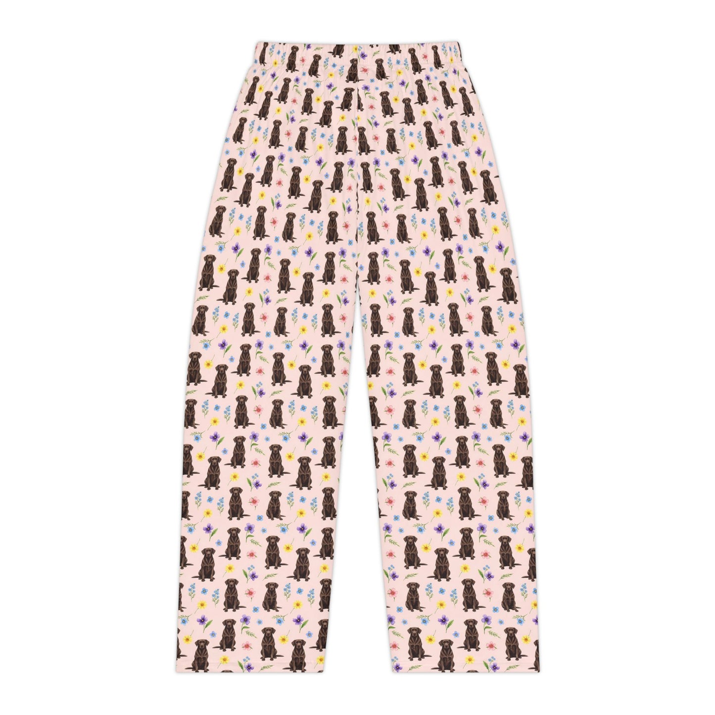 Chocolate Labrador Retriever Dog Women's Pajama Pants
