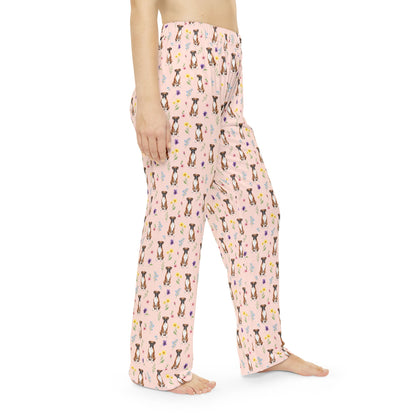 Boxer Dog Women's Pajama Pants