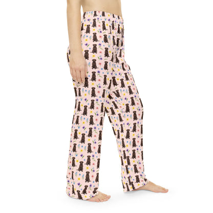 Chocolate Labrador Retriever Dog Women's Pajama Pants
