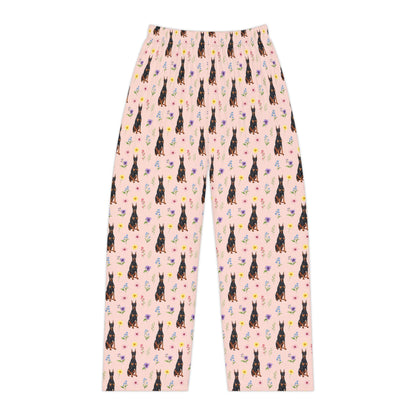 Doberman Pinscher Dog Women's Pajama Pants