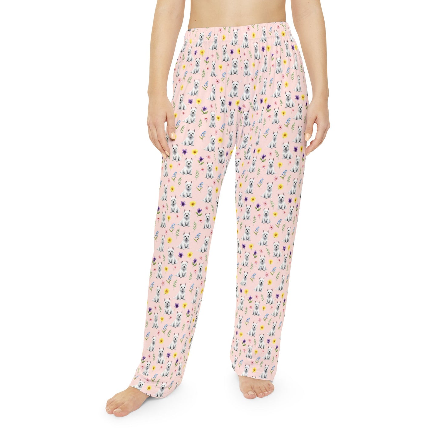 West Highland White Terrier Dog Women's Pajama Pants