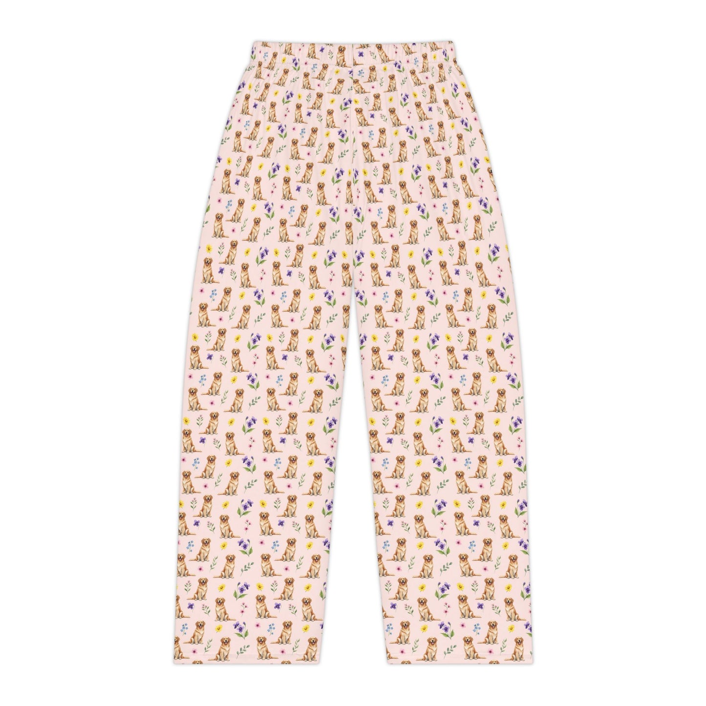 Golden Retriever Dog Women's Pajama Pants