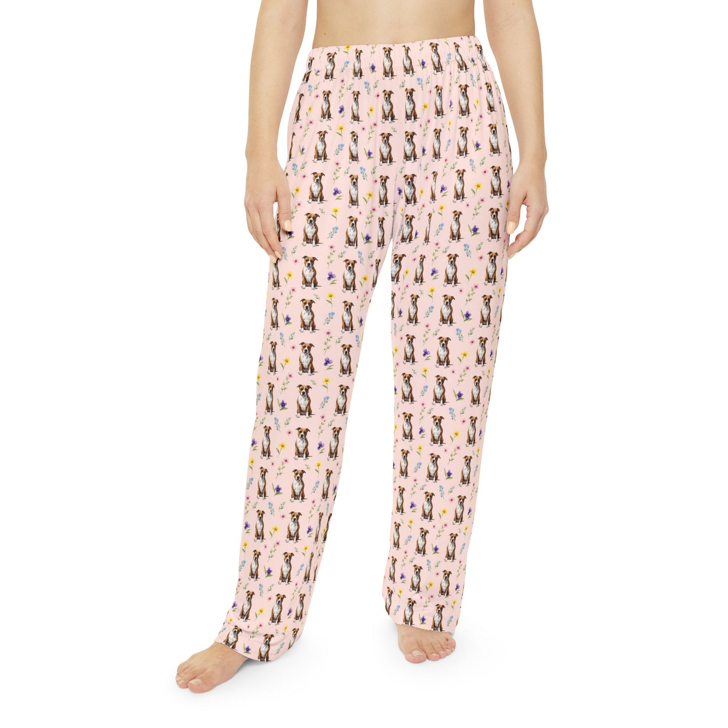 Pitbull Dog Women's Pajama Pants