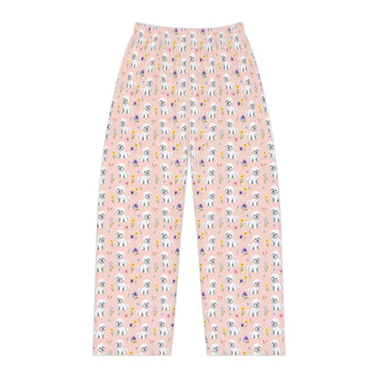 Bichon Frise Dog Women's Pajama Pants