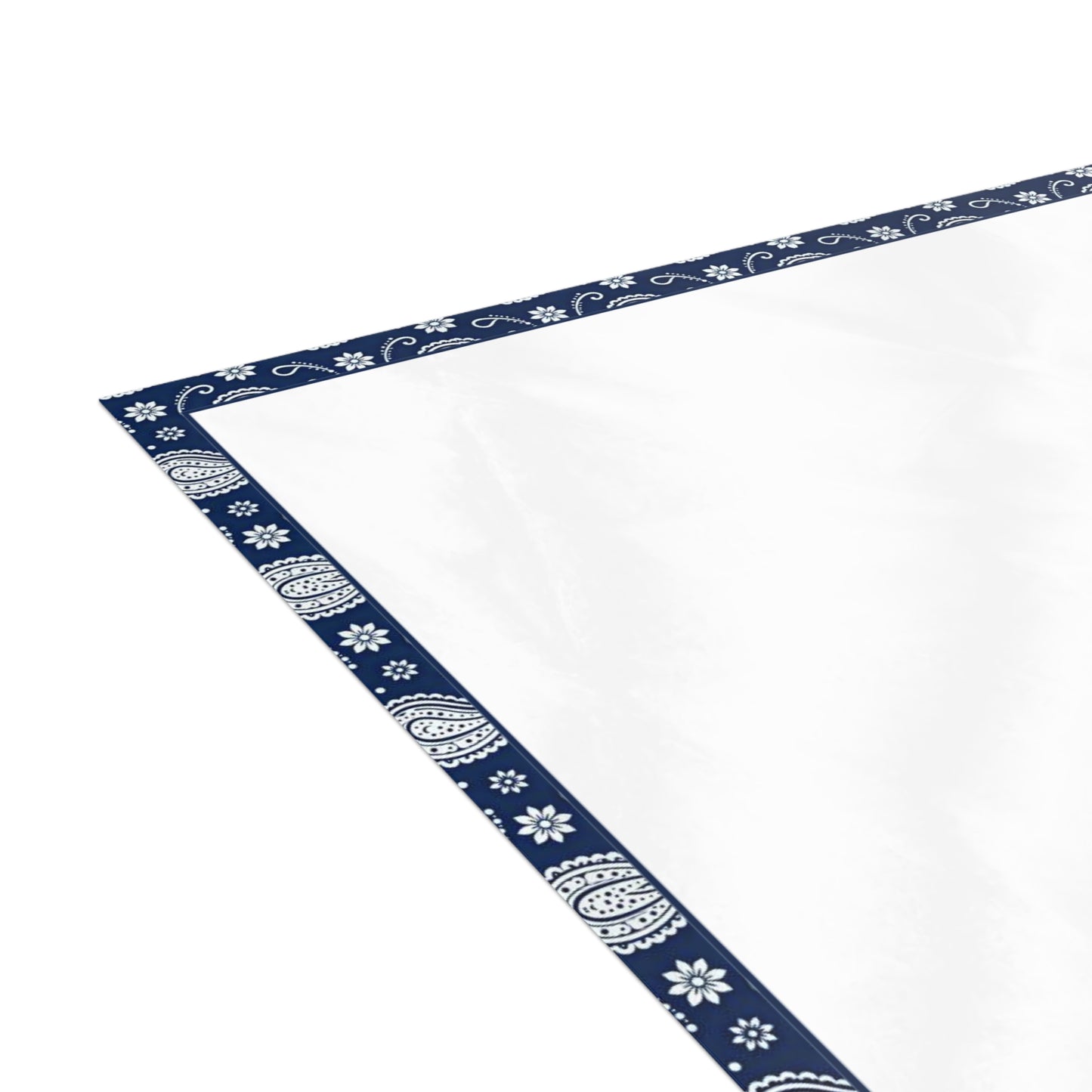 Pitbull Navy Blue Paisley Notecard Set