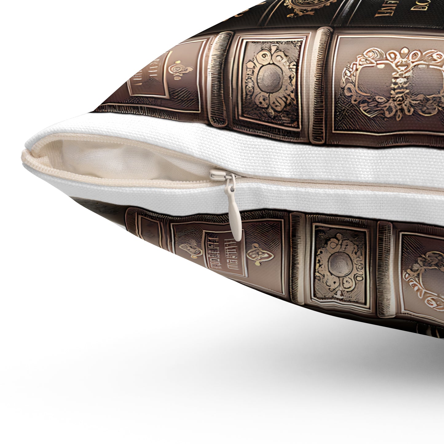 Bichon Frise Throw Pillow for Book Lovers