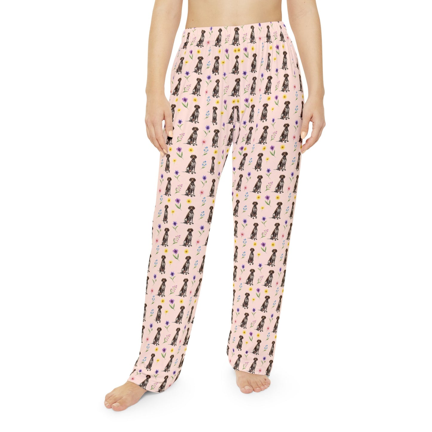 German Shorthaired Pointer Dog Women's Pajama Pants