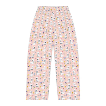 Bichon Frise Dog Women's Pajama Pants