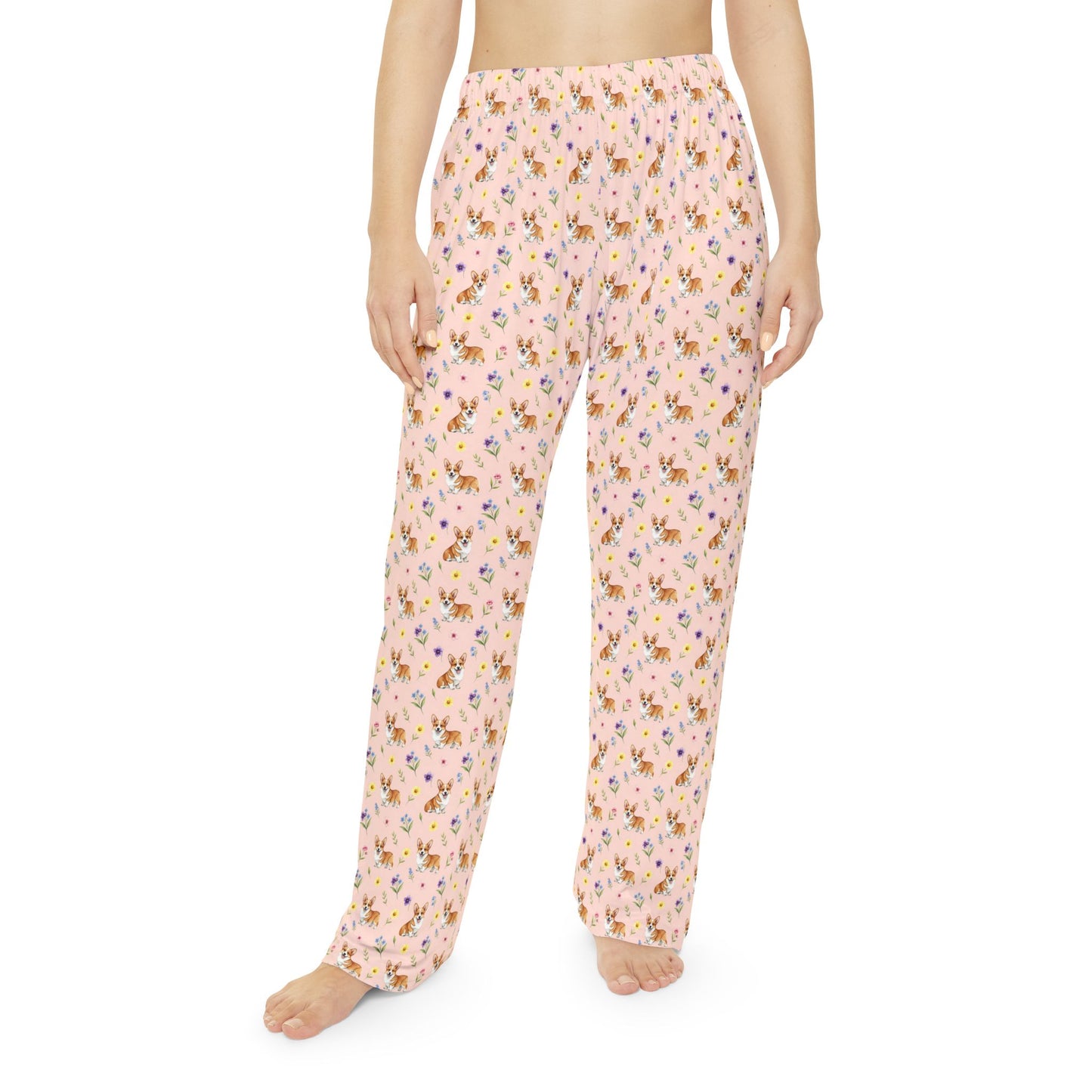 Corgi Dog Women's Pajama Pants
