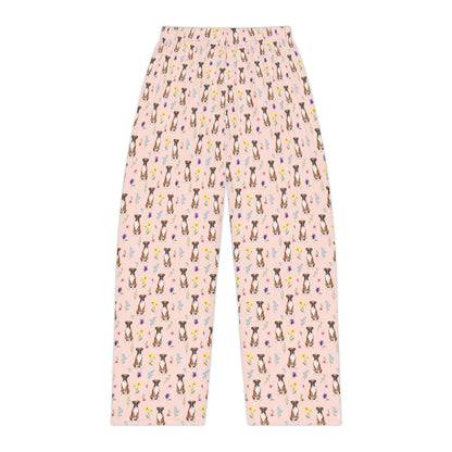 Boxer Dog Women's Pajama Pants