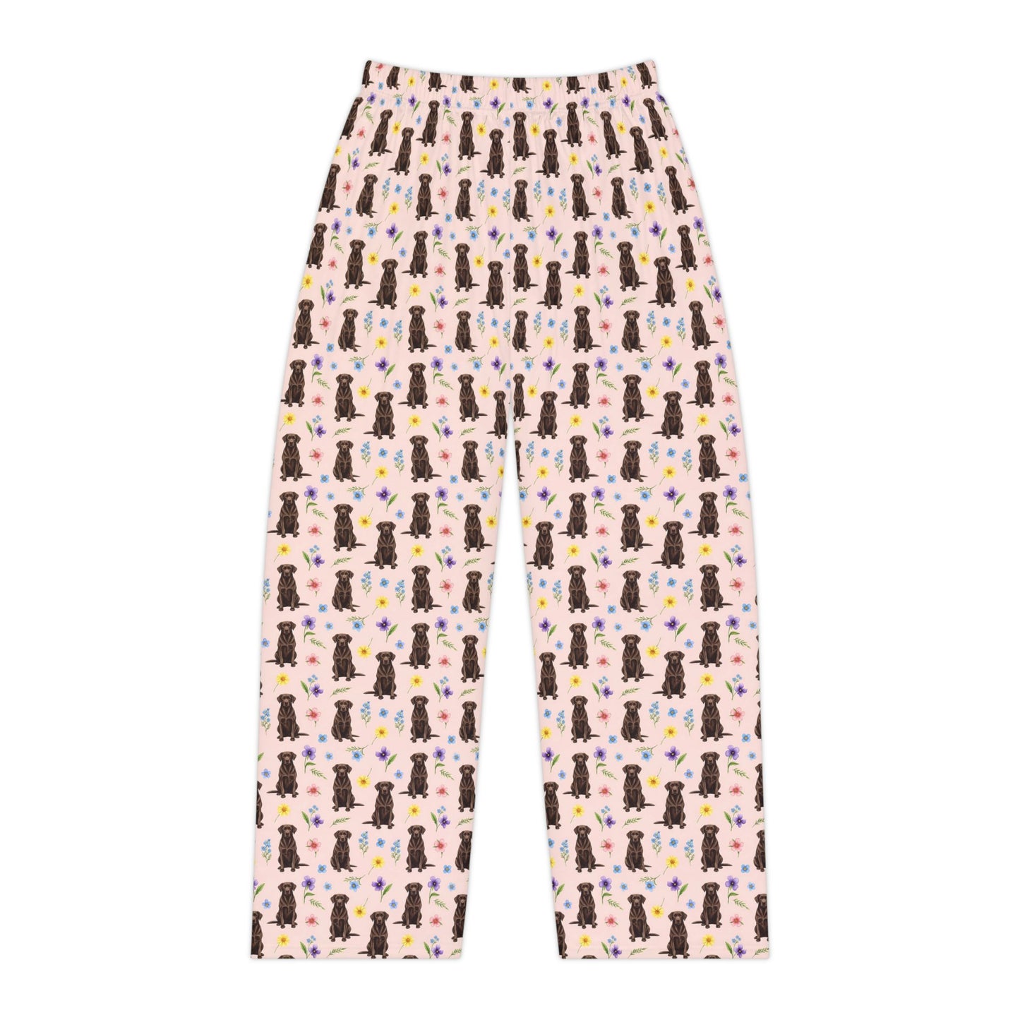 Chocolate Labrador Retriever Dog Women's Pajama Pants