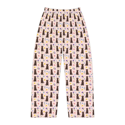 Chocolate Labrador Retriever Dog Women's Pajama Pants