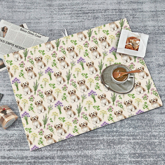 Havanese Large Dish Drying Mat