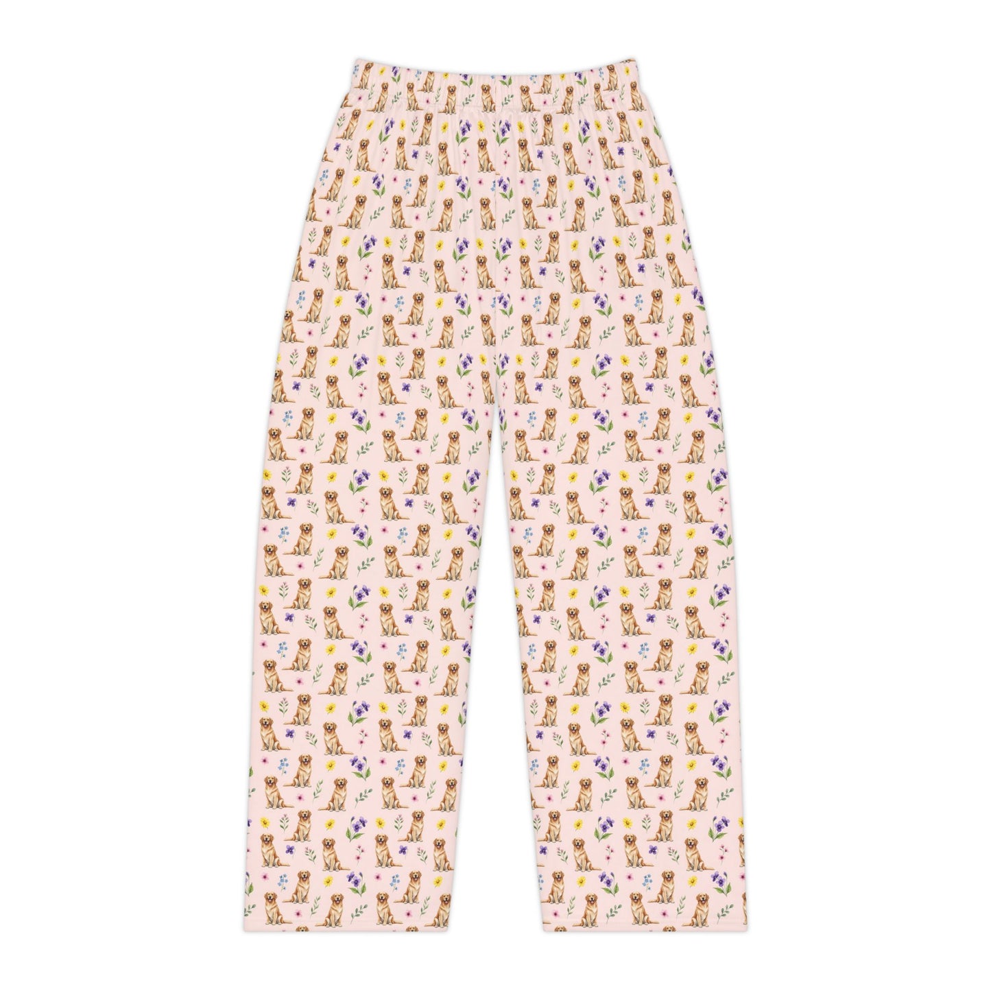 Golden Retriever Dog Women's Pajama Pants