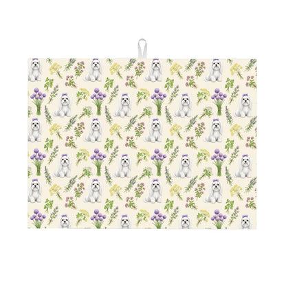 Maltese Large Dish Drying Mat