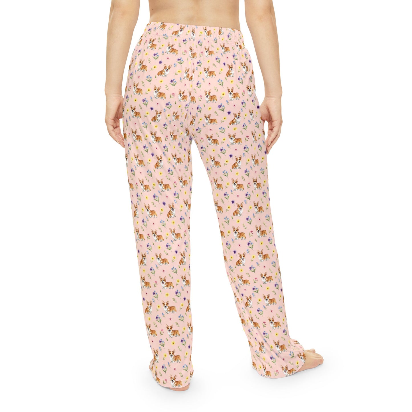 Corgi Dog Women's Pajama Pants