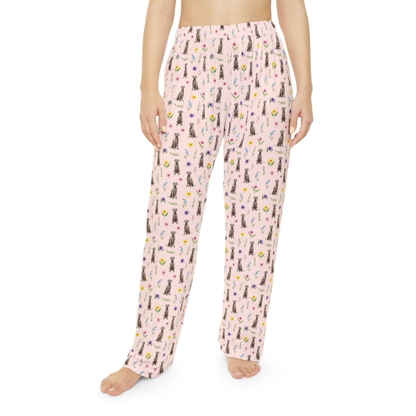 Weimaraner Dog Women's Pajama Pants