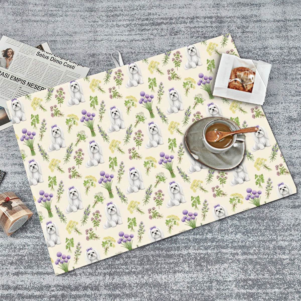 Maltese Large Dish Drying Mat