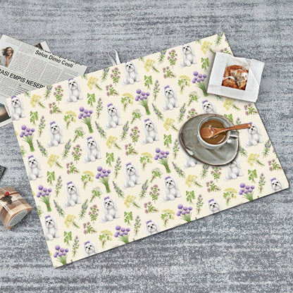 Maltese Large Dish Drying Mat