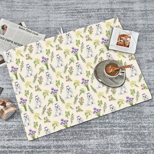 Maltese Large Dish Drying Mat