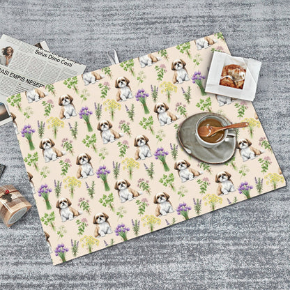 Shih Tzu Large Dish Drying Mat