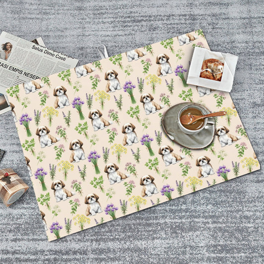 Shih Tzu Large Dish Drying Mat