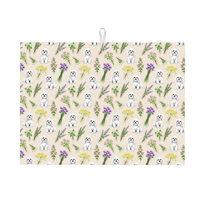 Maltese Large Dish Drying Mat